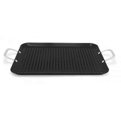 Ecopan BBQ 30 x 17cm Flat Topper Black